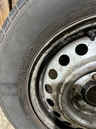 Llanta Chapa Carro Remolque 13