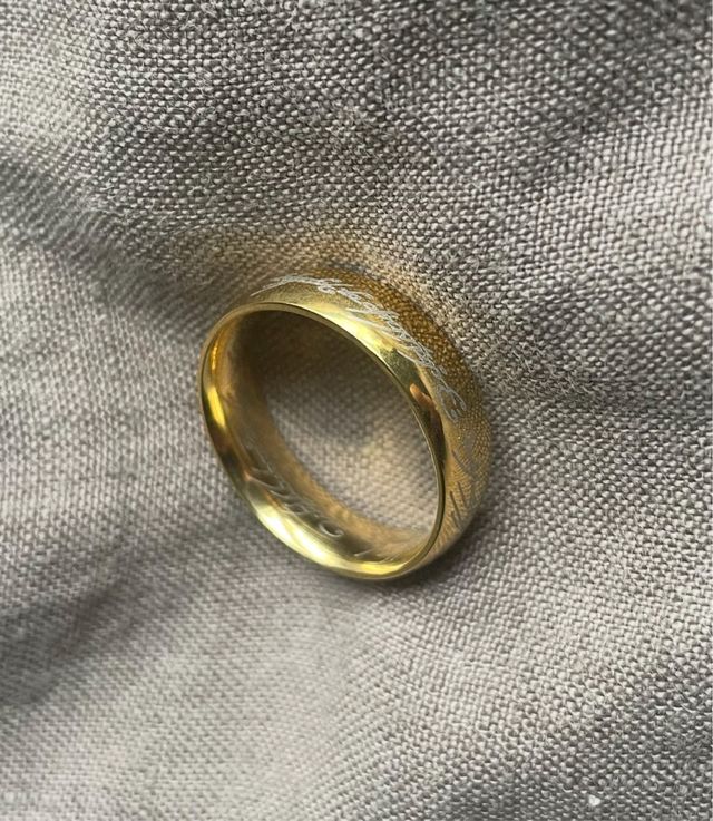 Anillo Único El Señor de los Anillos