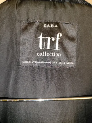 Chaqueta acolchada Zara negra Talla S