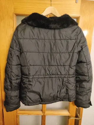 Chaqueta acolchada Zara negra Talla S