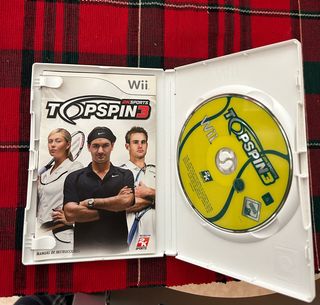 Lote 2 Juegos Wii: Top Spin 3 y Virtua Tennis 2009