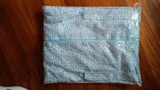 Camisón King House Azul Flores