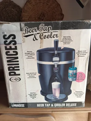 Princess Tirador Cerveza y Enfriador Deluxe