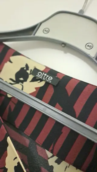 Abito Oltre donna fantasia righe fiori