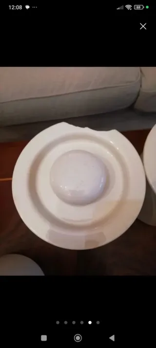 6 Tarros de cerámica para cocina