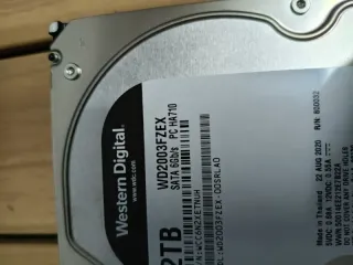 Disco Duro WD Black 2TB SATA3 7200rpm