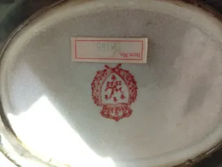 Sopera porcelana china Won Lee 1895