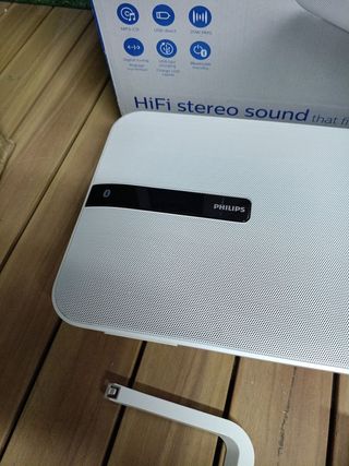 Philips BTM2660 Microcadena Bluetooth Blanca