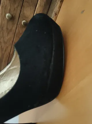 Zapatos de tacón alto negros talla 37