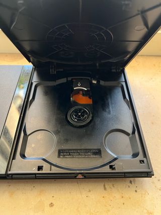 PlayStation 2 Slim Sony Nera Testata