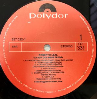 Roberto Leal - A Fada Dos Meus Fados Vinil