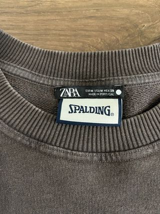 Sudadera Zara Spalding Marrón