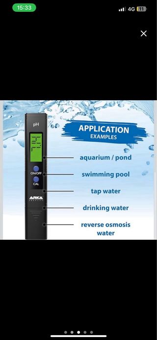 NUEVO Medidor pH ARKA myAQUA 0-14 pH