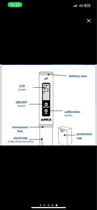 NUEVO Medidor pH ARKA myAQUA 0-14 pH
