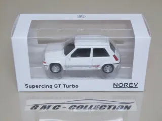 Renault 5 GT Turbo Fase 2 Norev 1/43