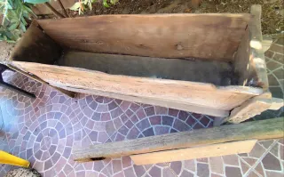 Cassapanca del 800 Jalalabad Afghanistan originale