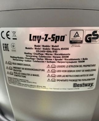 Bestway LAY-Z-SPA Cancun AirJet Bomba