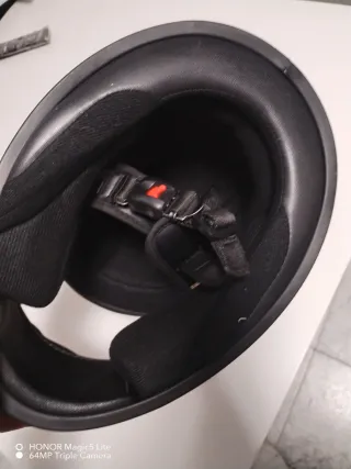 Casco de moto JB'S negro Y Casco HELIX VINTAGE