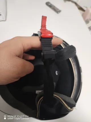 Casco de moto JB'S negro Y Casco HELIX VINTAGE