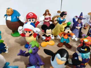 Lote Figuras Pequeñas Disney y Más