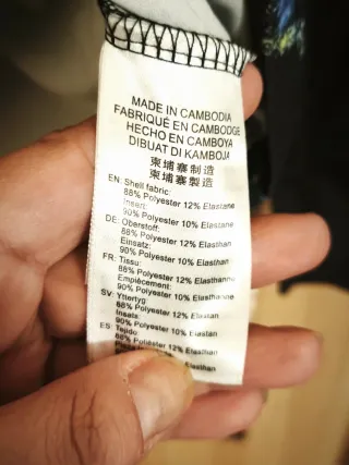 Felpa con cappuccio sport multicolor