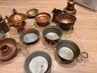 Set Pentolini Rame Antichi