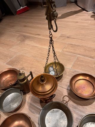 Set Pentolini Rame Antichi