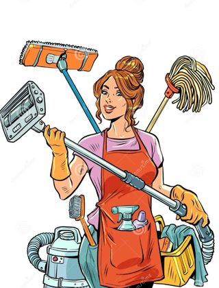 Servicios de limpieza a domicilio por horas