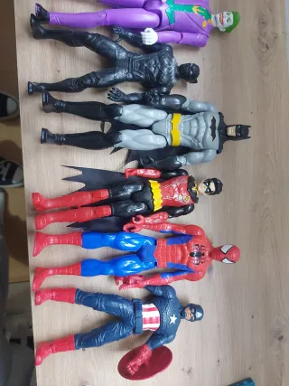 Figuras Superhéroes Marvel y DC