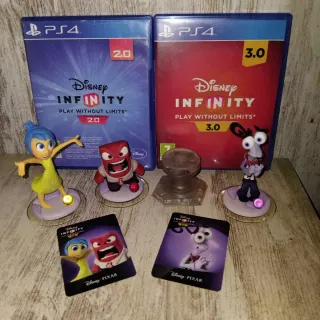 Lote figuras disney infinity insade