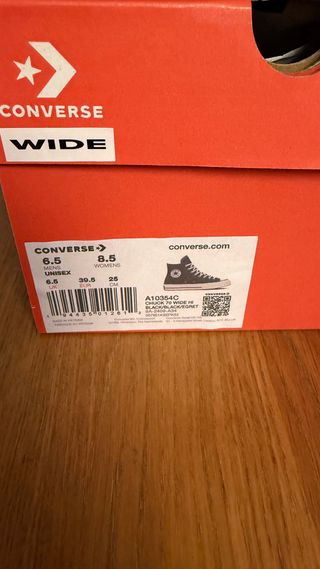 Converse Chuck 70 HI Negro Ancho Especial