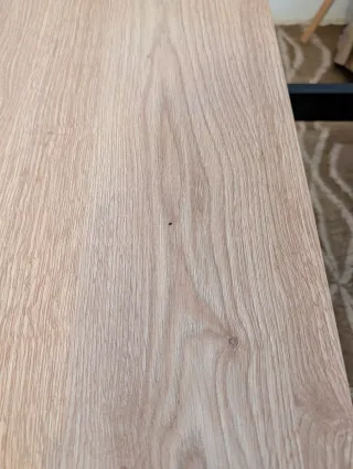 Mesa centro/café madera y metal