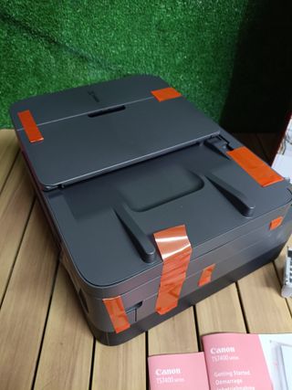 Canon Pixma TS7450a Impresora Multifunción 3 en 1, Sistema de Inyección de Tinta, Impresión, Escaneo y Copia, WiFi, ADF de 35 Hojas, Impresión Doble Cara, Cartuchos Tinta XL, Negro