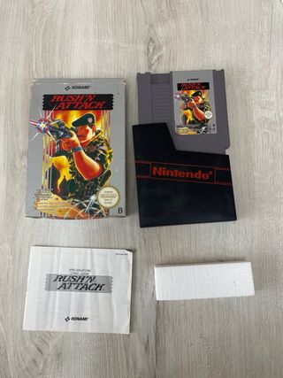 Rush'n Attack NES Konami Completo