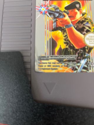 Rush'n Attack NES Konami Completo