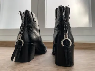 Botines Geox Piel Negro Talla 37