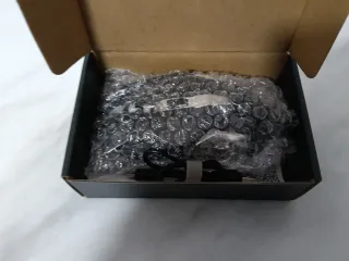 Ratón Gamer Negro y Plateado