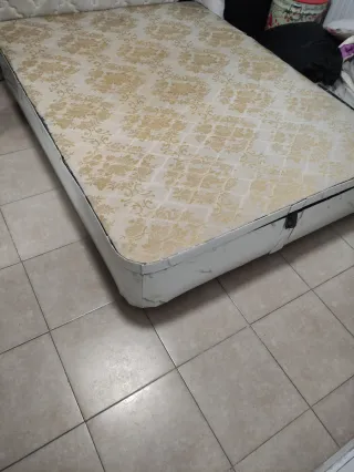 Canapé y colchón 135x90