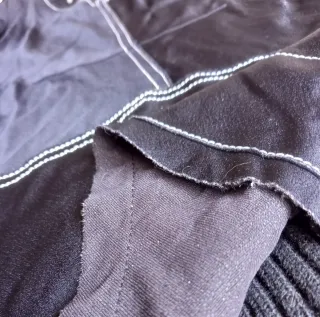 Top Lana Negro T M-L Zara Premium