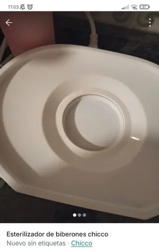 Esterilizador de biberones Chicco