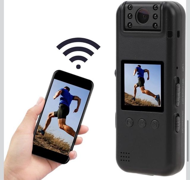 Cámara Portátil 2K 4MP Corporal