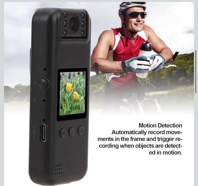 Cámara Portátil 2K 4MP Corporal