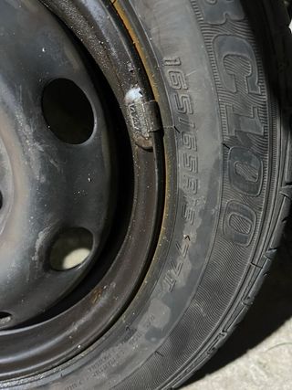 4 Llantas 13” para remolque con neumáticos