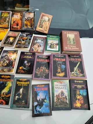 Lote de libros de fantasía y aventura