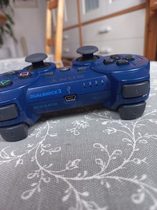 Mando PS3 Dualshock 3 Original Azul