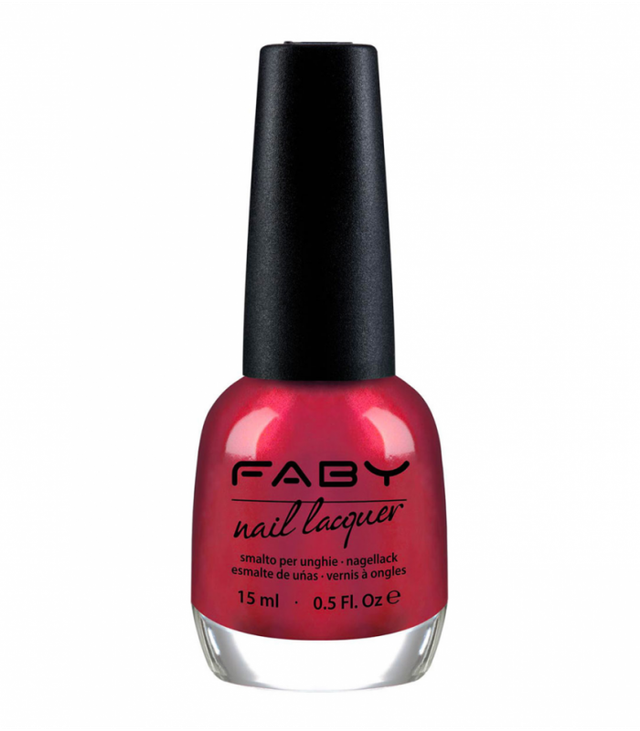 Lote Esmaltes de Uñas FABY Rojo