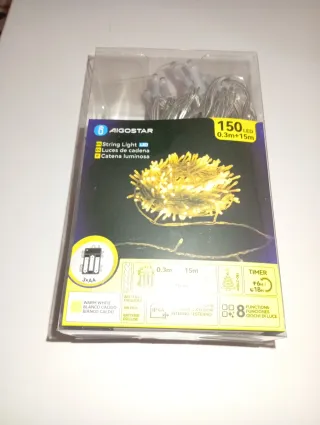 Luces LED Aigostar 150uds 15m + 0.3m