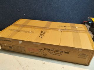 SONGMICS Armario de Tela 140×43×174 cm Negro con 2 Barras