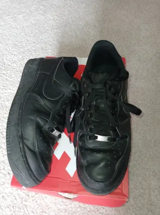 Nike Air Force 1 Negras Talla 42'5