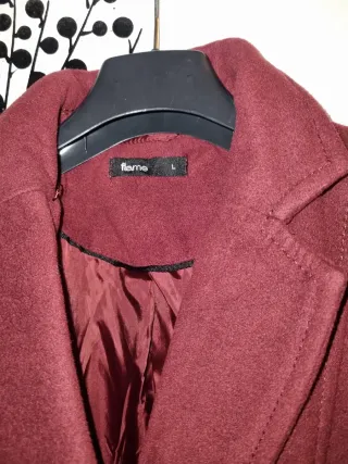 Cappotto Flame Rosso Taglia L